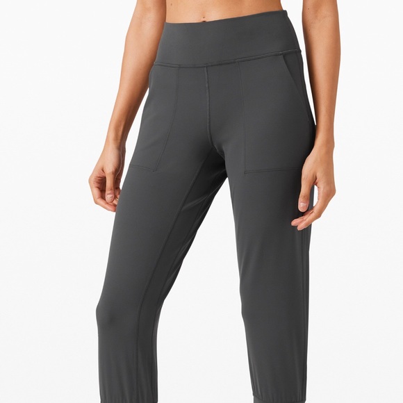 New ALIGN JOGGER GRAPHITE GREY CROP LULULEMON 4 - Picture 1 of 2